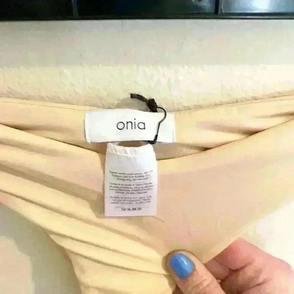 NWT onia Pale Pink Dalia Bikini SET Top & Chiara Bikini Bottom - Picture 13 of 16